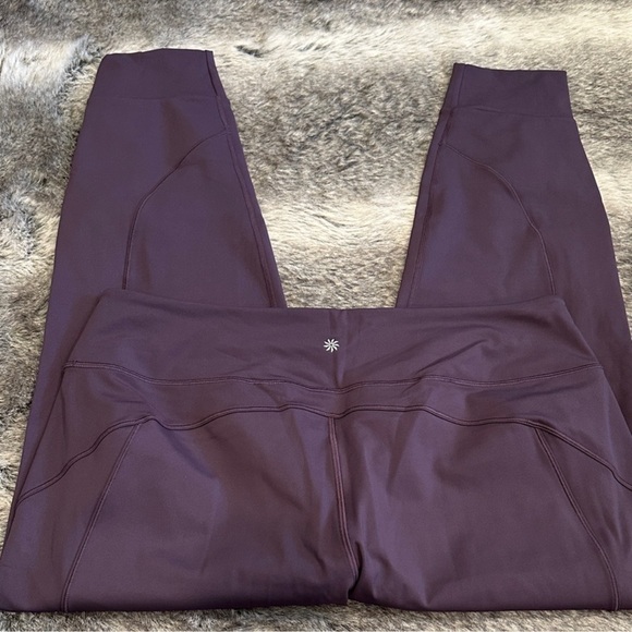 Athleta || Purple Active Leggings (XL) - Picture 4 of 5
